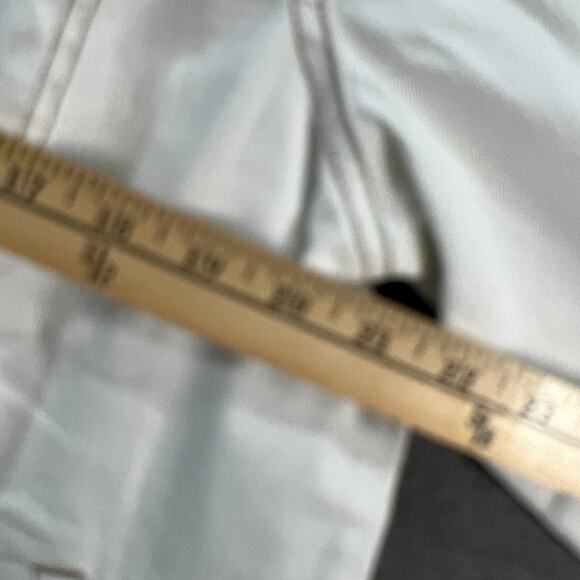 LOGO by Lori Goldstein 3/4 Sleeve Denim Jacket White Size Reg 16 - Picture 8 of 10